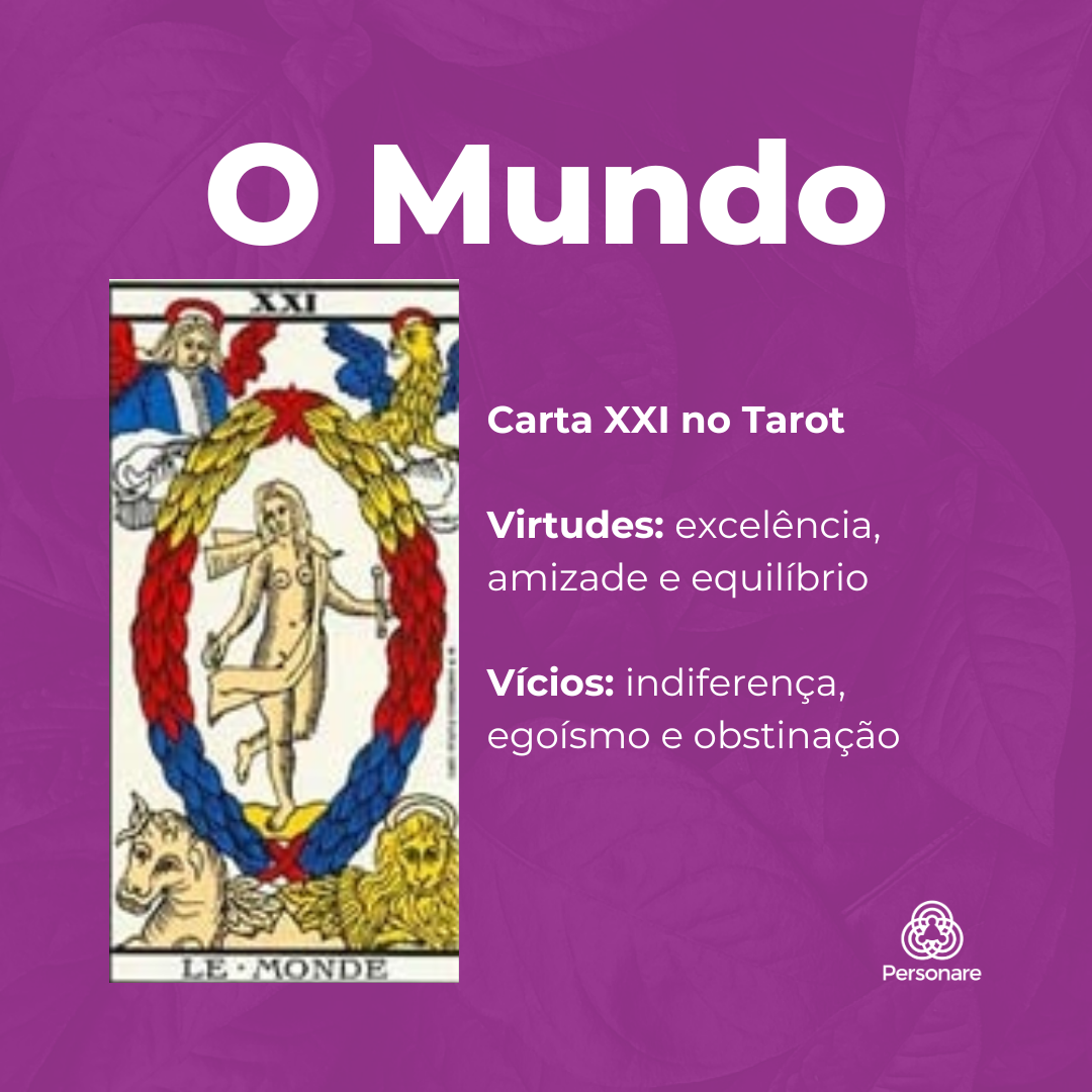 O Mundo no Tarot: significados da carta XXI